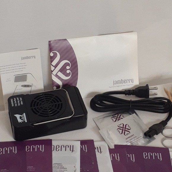 Jamberry‎ Lot Nail Wrap Variety Colorful with Mini Heater and tools - Picture 2 of 7